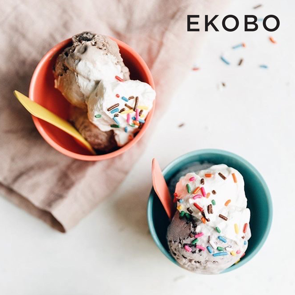 에코보 키즈 아이스크림 세트 / 파티 캠핑 식기모음